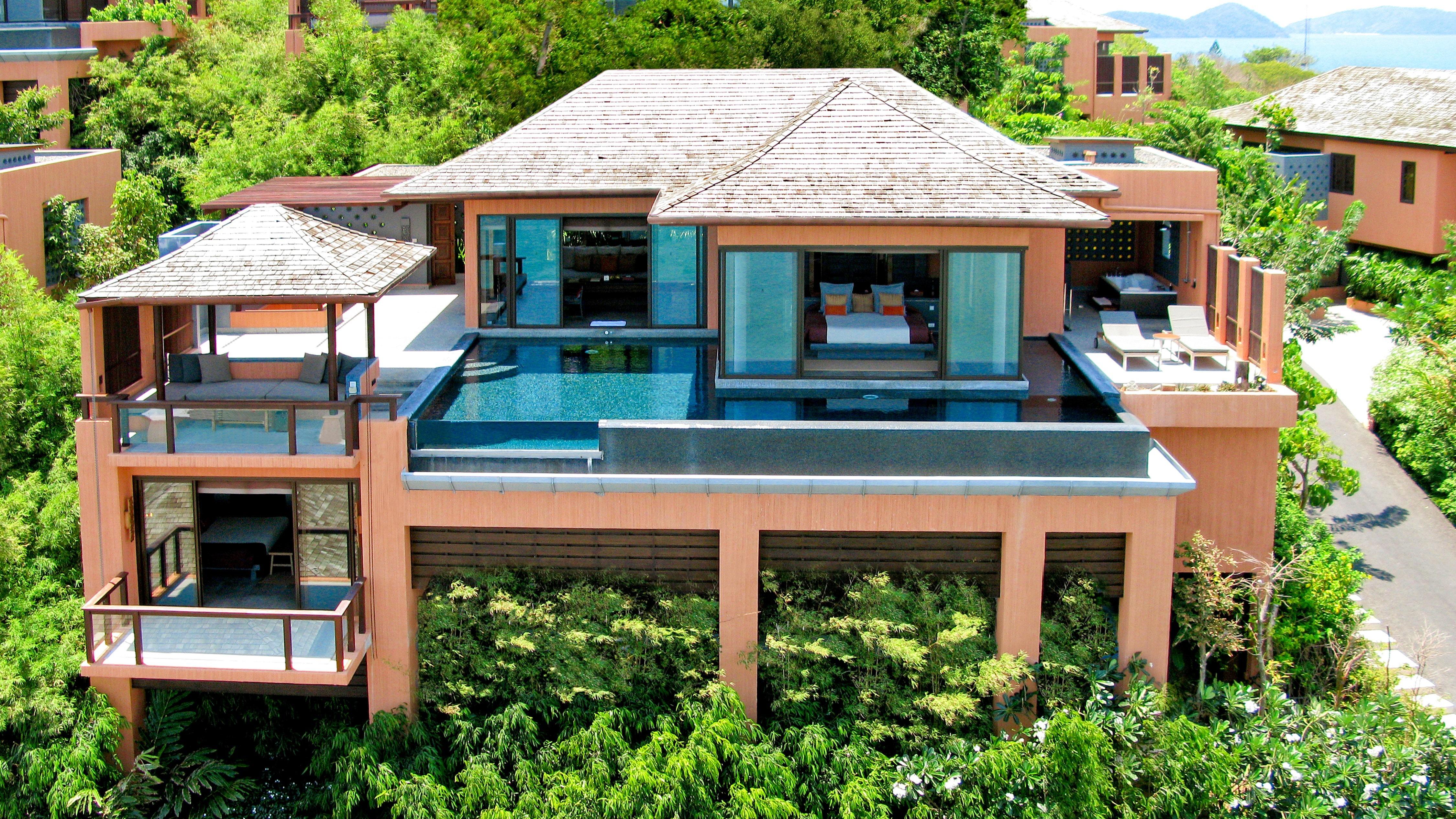 Sri Panwa Phuket Luxury Pool Villa Hotel - Sha Plus Exteriér fotografie Villa at the resort