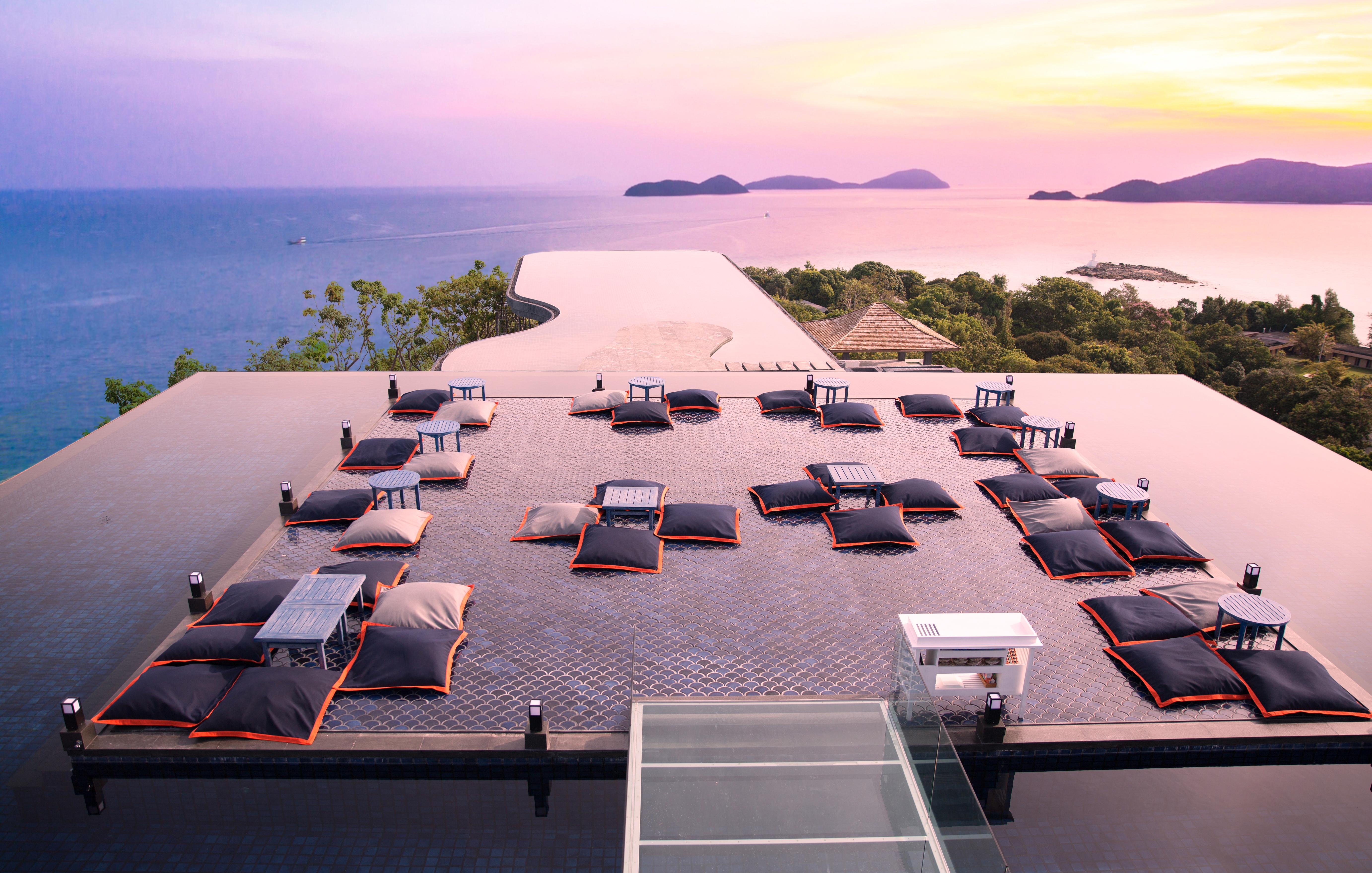 Sri Panwa Phuket Luxury Pool Villa Hotel - Sha Plus Exteriér fotografie The rooftop bar at the resort