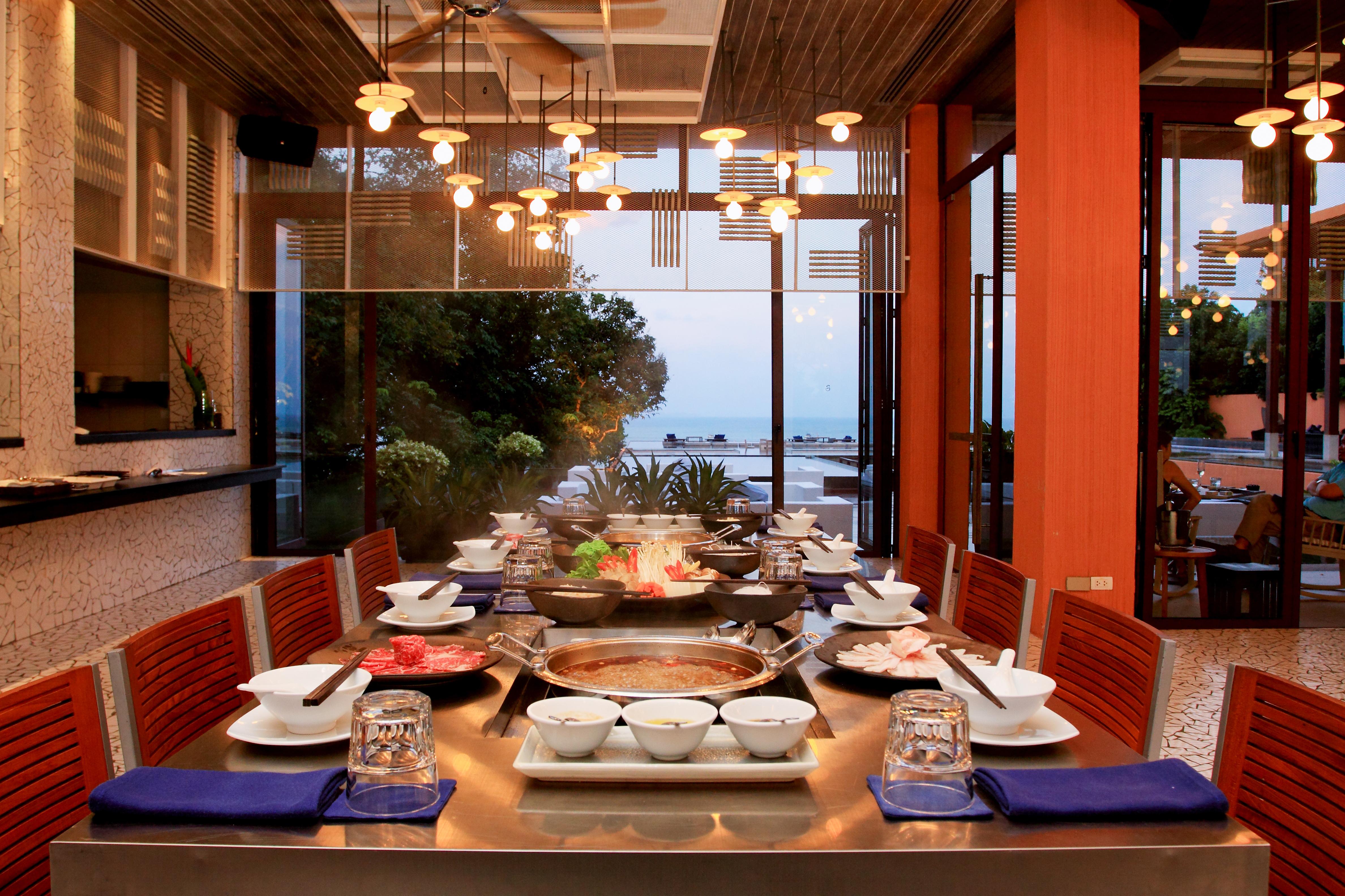 Sri Panwa Phuket Luxury Pool Villa Hotel - Sha Plus Exteriér fotografie The restaurant at the Mandarin Oriental, Sanya
