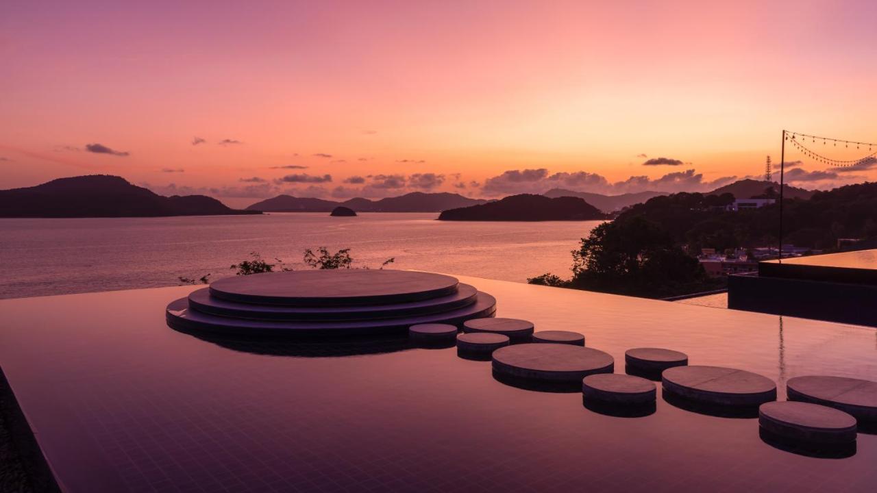 Sri Panwa Phuket Luxury Pool Villa Hotel - Sha Plus Exteriér fotografie View of the South China Sea from the hotel