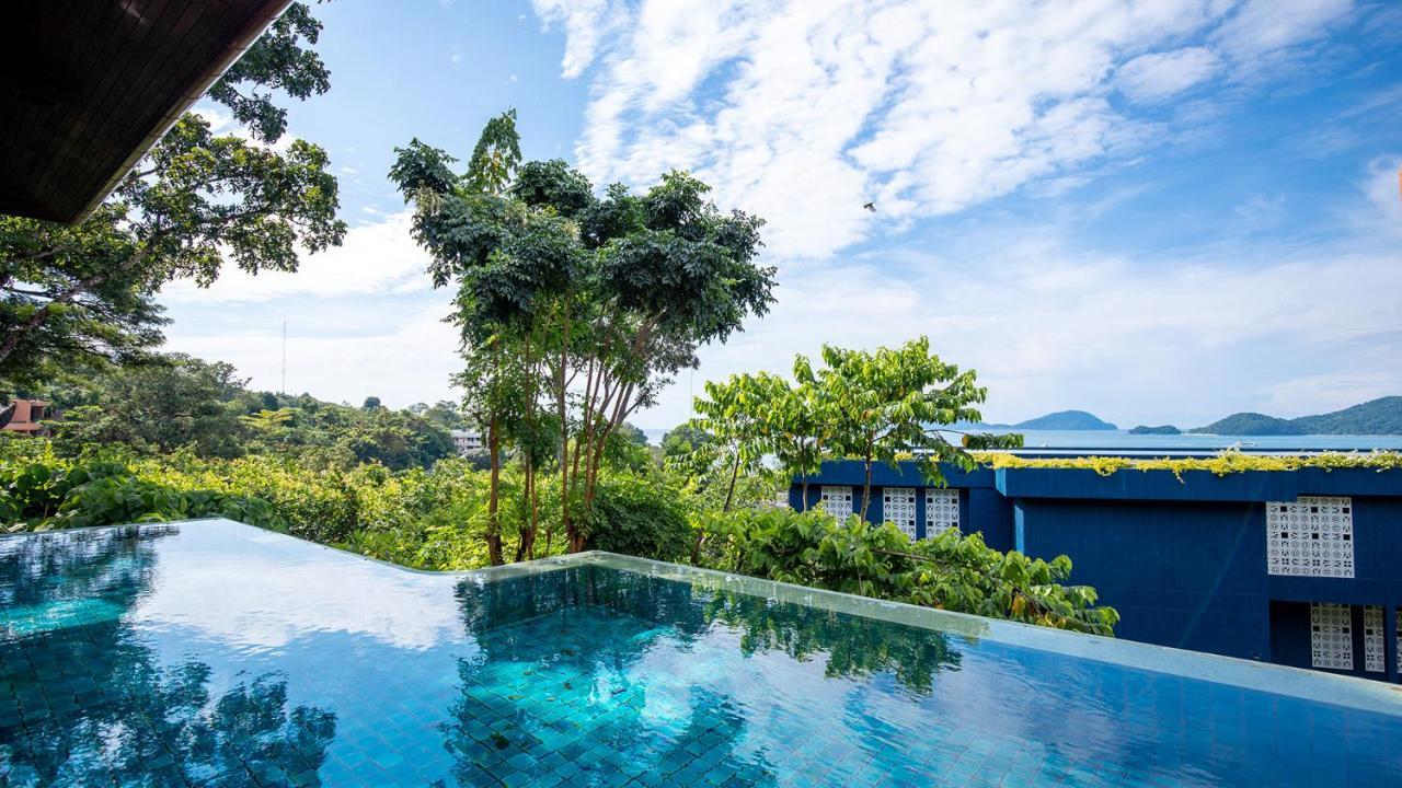 Sri Panwa Phuket Luxury Pool Villa Hotel - Sha Plus Exteriér fotografie View from the pool at the resort