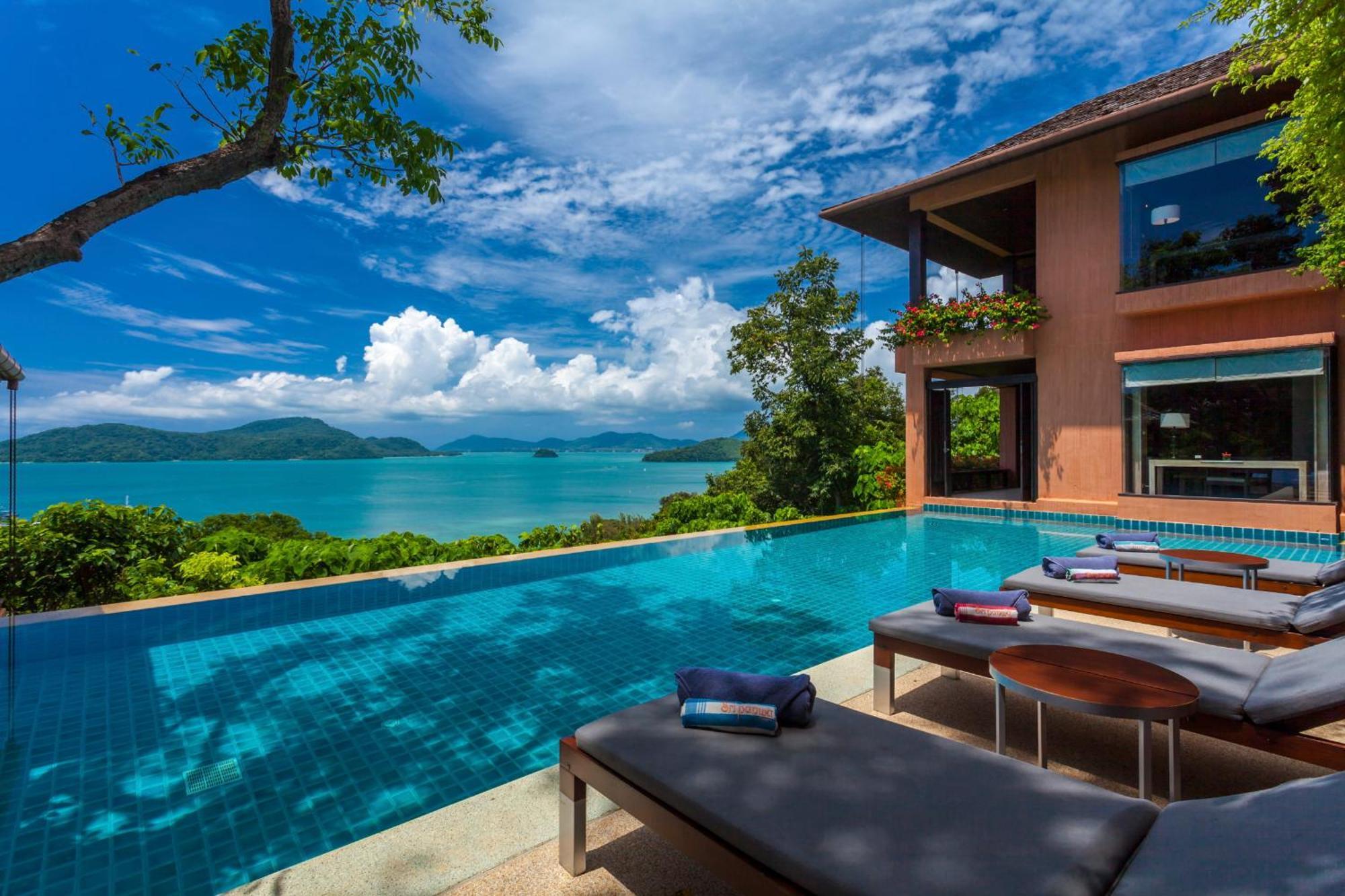 Sri Panwa Phuket Luxury Pool Villa Hotel - Sha Plus Exteriér fotografie Villa at the resort
